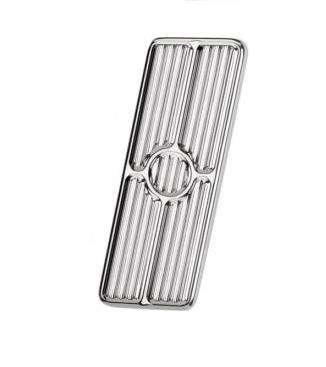 Gas Pedal Pad,Polished,67-69