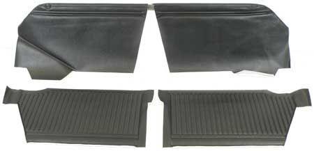 1964 IMPALA SS 2 DOOR COUPE BLACK NON-ASSEMBLED REAR SIDE PANELS