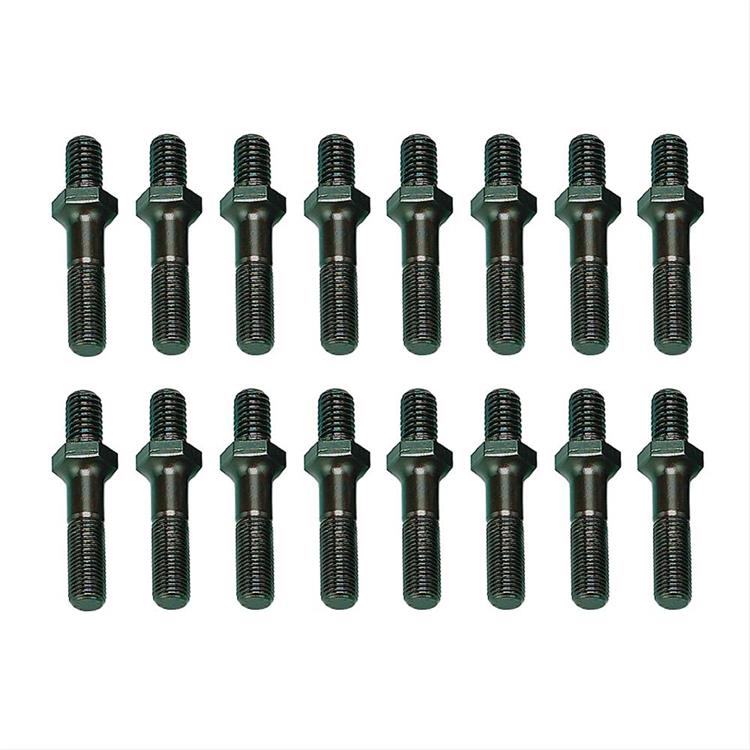 Rocker Arm Studs, 7/16-20 in. Thread, 1.90 in. Effective Stud Length, Ford/Chevy, Set of 16