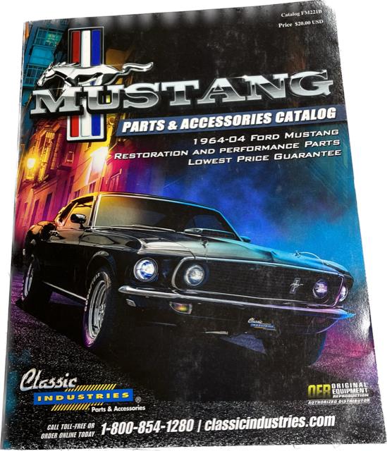 Catalog Classic Ind . / Oer Ford Mustang
