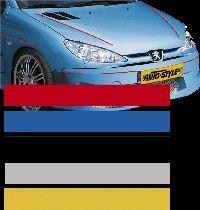 Universele zelfklevende striping AutoStripe Cool200 - Blauw - 6mm x 975cm