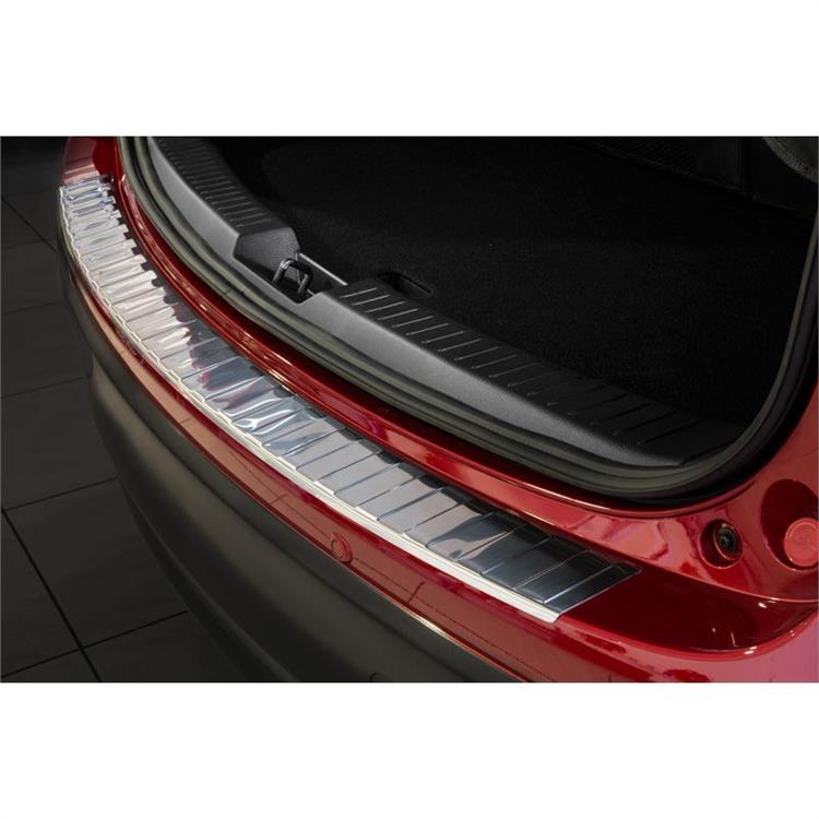 RVS Achterbumperprotector passend voor Mazda CX-5 2012-2017 'Ribs'