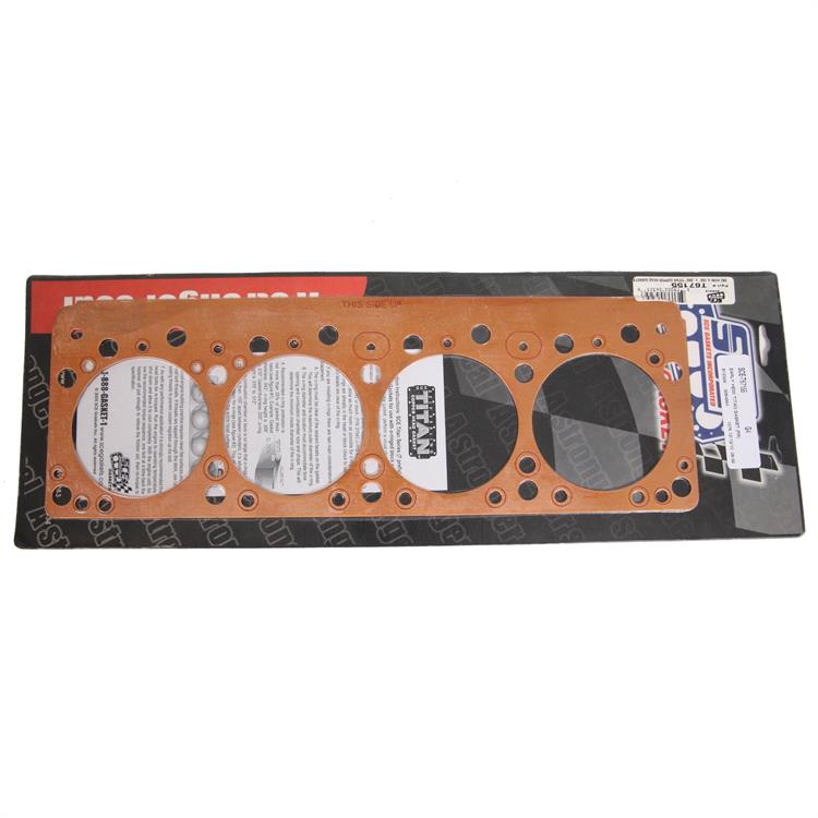 head gasket, 105.66 mm (4.160") bore, 1.27 mm thick