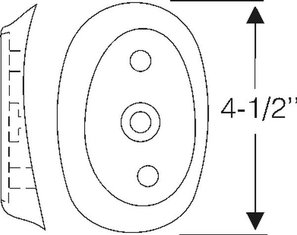 Taillight mounting pad