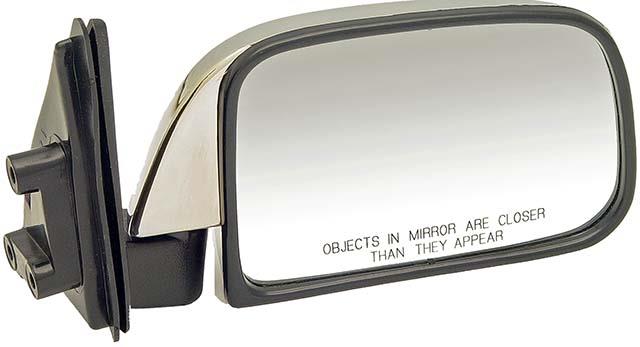 Side View Mirror Passenger Side, Metal