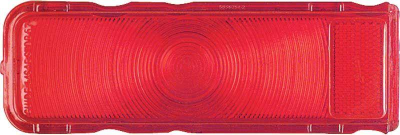 Taillight Lens, Plastic, Red, Chevy, Each