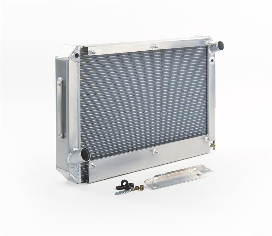 Natural Finish Radiator for Willys w/Std Trans