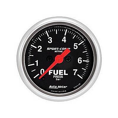 Fuel pressure, 52.4mm, 0-7 bar, electric