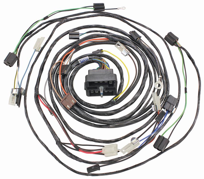 Wiring Harness, Forward Lamp, 1963 Cadillac, w/AC, Exc. Series 75