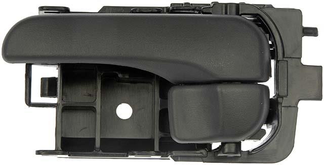 interior door handle front/rear left smooth black