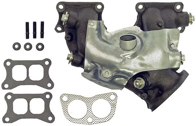 Exhaust Manifold Kit, Cast Iron, Gaskets, Hardware, for Nissan, 2.4L, Each