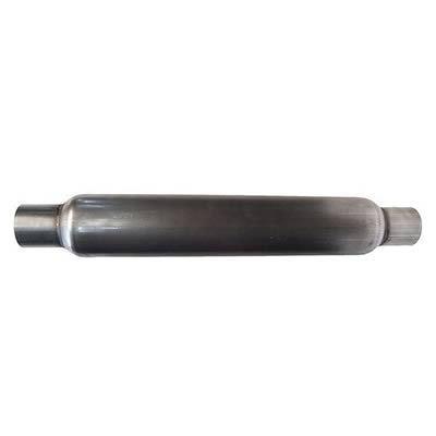 Muffler, Glasspack, 2 1/2 in. Inlet, Outlet