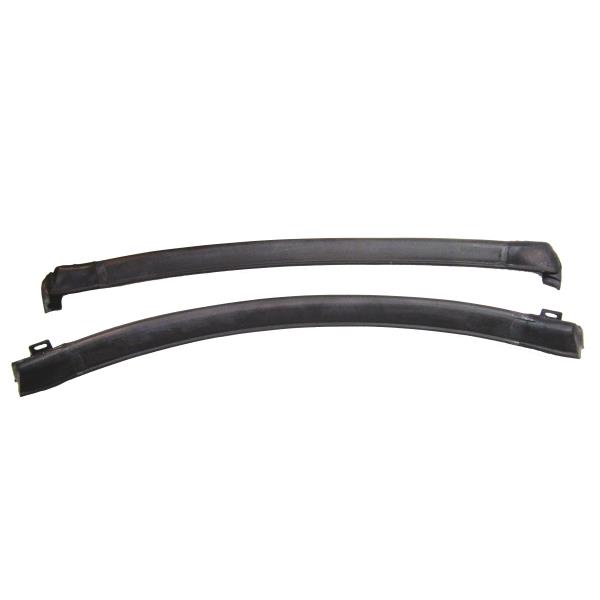 Hardtop roof rail weatherstrip