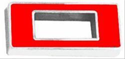 Emblem, "0", Red
