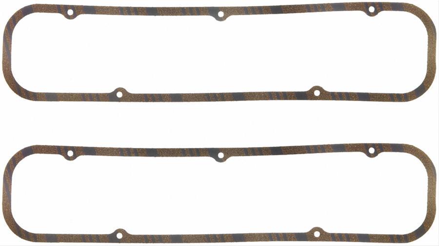 Valve Cover Gaskets, Blue Stripe Cork/Rubber, Buick, 400/430/455, Pair