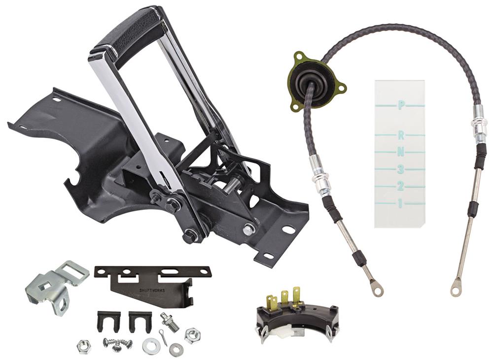 Shifter Bundle Pack, Restoparts & Shiftworks, TH350, TH400