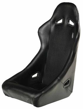 Seat Steeltube Black Vinyl