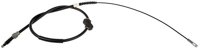 parking brake cable, 244,91 cm, rear left and rear right