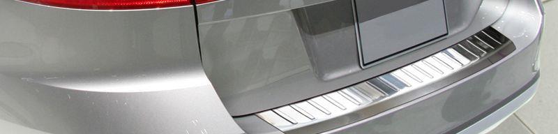 RVS Achterbumperprotector passend voor Volkswagen Passat Alltrack 2012- 'Ribs'