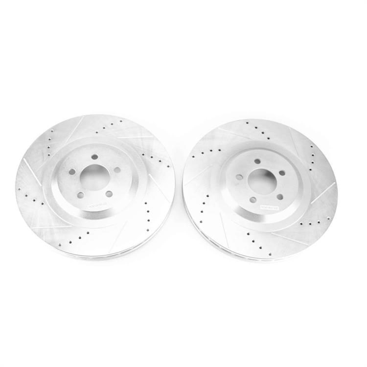 Brake Rotor, Front, RWD, 15.40 in. O.D., 391 mm O.D., 5 x 4.52 in., 5 x 115 mm, 1.338 in. Thick