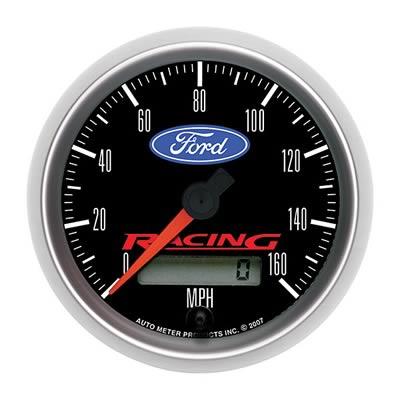 Gauge, Ford Logo, Speedometer, 0-160 MPH, 3 3/8"