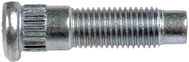 M12-1.50 Serrated Wheel Stud With Clip Head - 13.59mm Knurl, 46.5mm Length