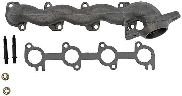 Exhaust Manifold, Cast Iron, Natural, Ford, Mercury, 4.6L, Driver Side, Each
