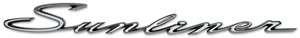 Fender Emblem, "Sunliner" Script