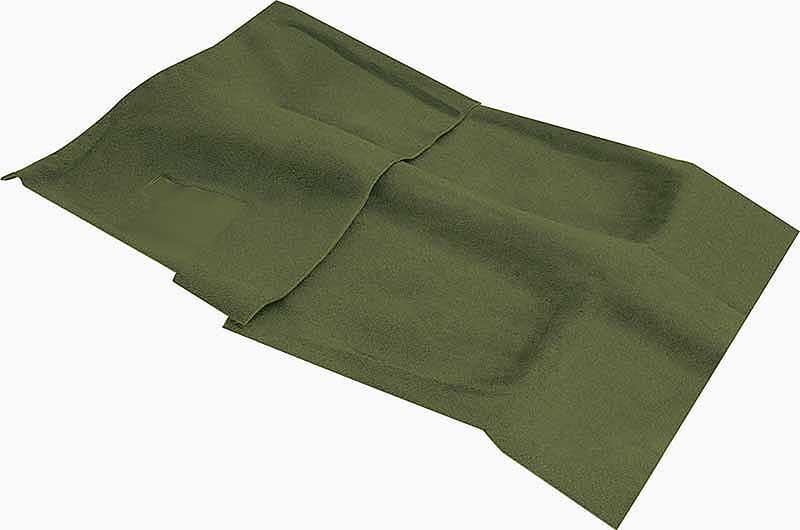 1971-72 F-BODY AUTOMATIC ACC LOOP CARPET WITH TAIL MOSS GREEN