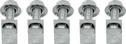 Tail Lamp Mount Kit, Studs and Nuts, Steel, Zinc Plated, Chevy, Set 5