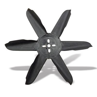 Fan, Flex-Type, Clockwise, 17 in. Diameter, Nylon Blades/Hub, Universal