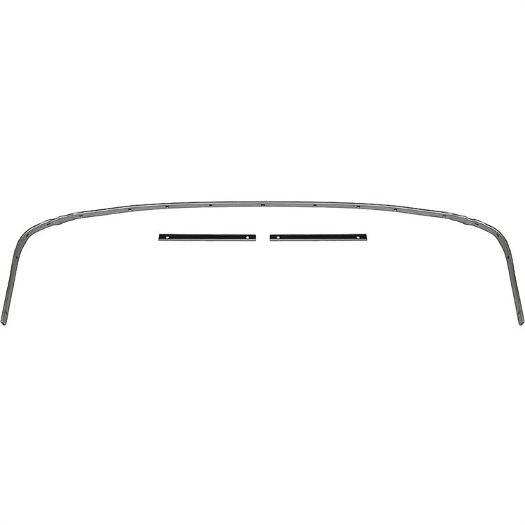 convertible top rear tack strip bow