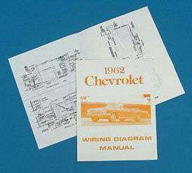 manual "Wiring Harness Diagram", Impala 1962