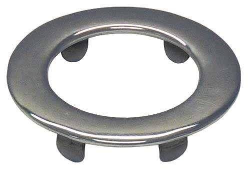 Glovebox Door Lock Bezel, Stainless Steel