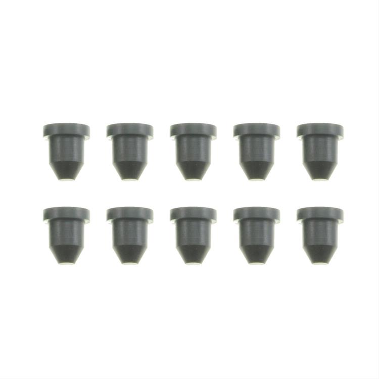 Brake Bleeder Screw Caps, Plastic, Black, Set of 10