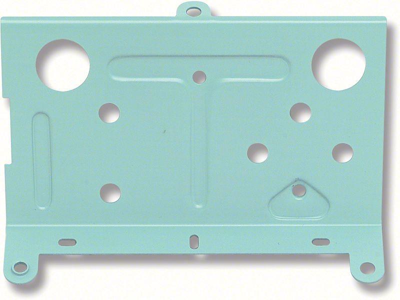 1968-74 CONSOLE REAR BATTERY/TEMPERATURE GAUGE MOUNTING PLATE