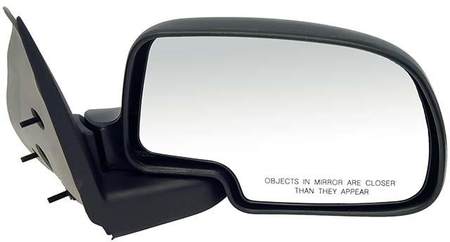 Side View Mirror Passenger Side, Plastic