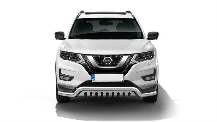 LOWBAR EU frontbåge med hasplåt - Nissan X-Trail 2018-