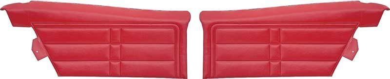 1966 IMPALA & SS 2 DOOR COUPE RED PRE-ASSEMBLED REAR PANELS