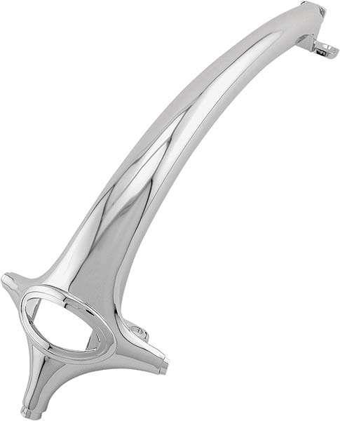 Radiator Ornament, Bull Nose, Die Cast, Chrome