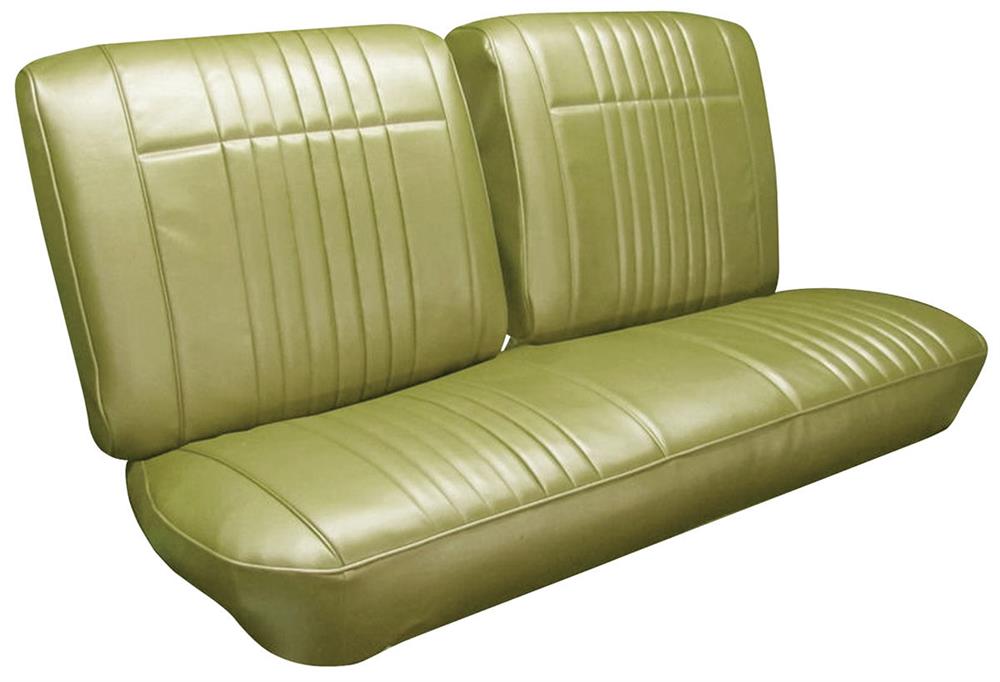 Seat Upholstery Kit, 1966 Bonneville, Front Split Bench/Coupe Rear w/o Armrest
