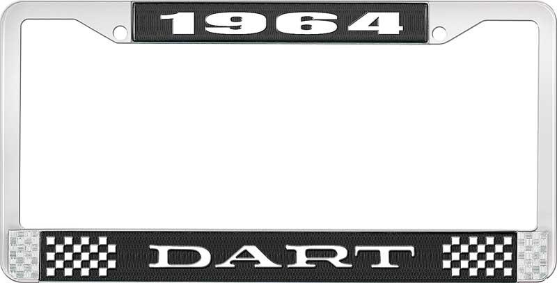 nummerplåtshållare 1964 dart - svart