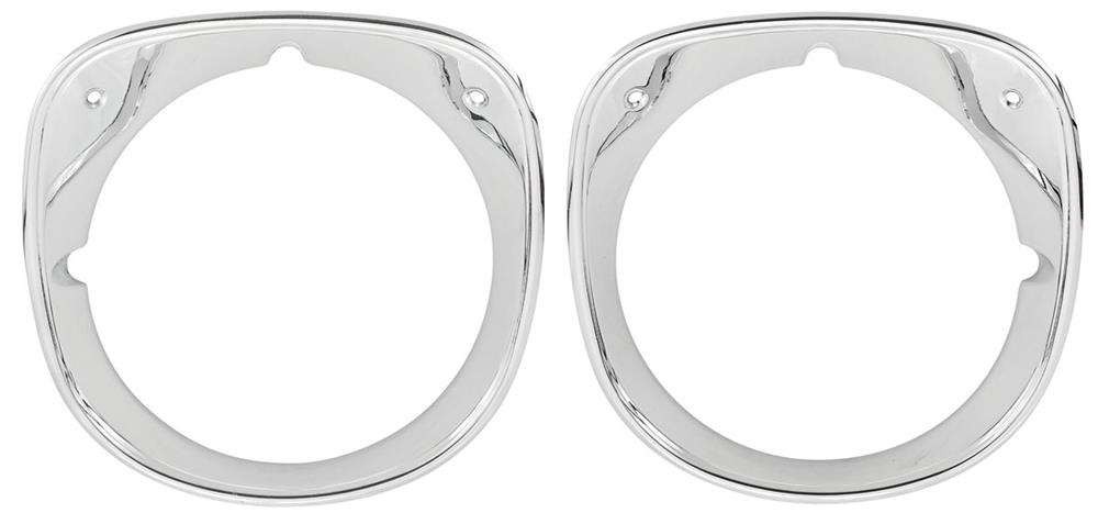 Headlamp Bezels, 1970 Chevelle/El Camino, Pair