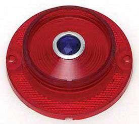 Taillight Lens,Blue Dot,1963