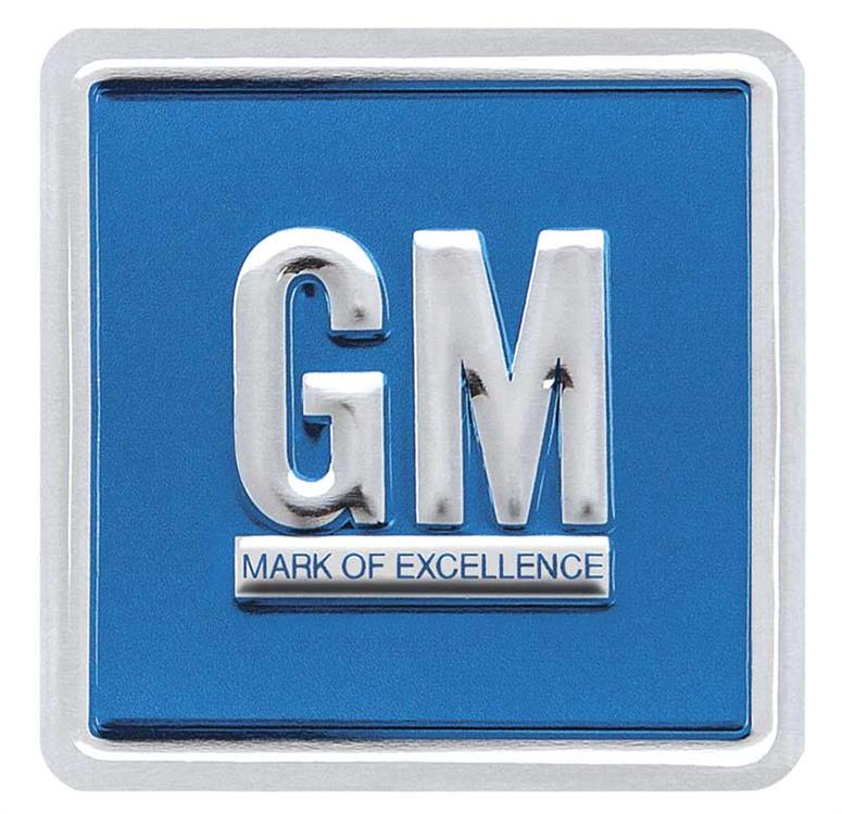 dekal dörr, "GM Mark of Exellence"