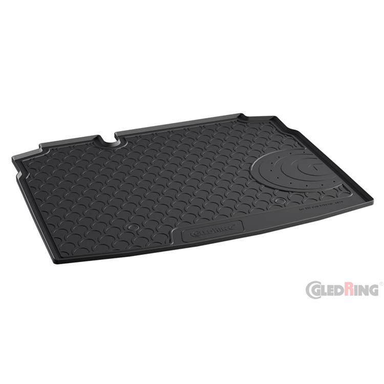 Rubbasol (Rubber) Kofferbakmat passend voor Volkswagen Golf V & VI HB 3/5-deurs 2003-2012 (met ruimtebesparend reservewiel)