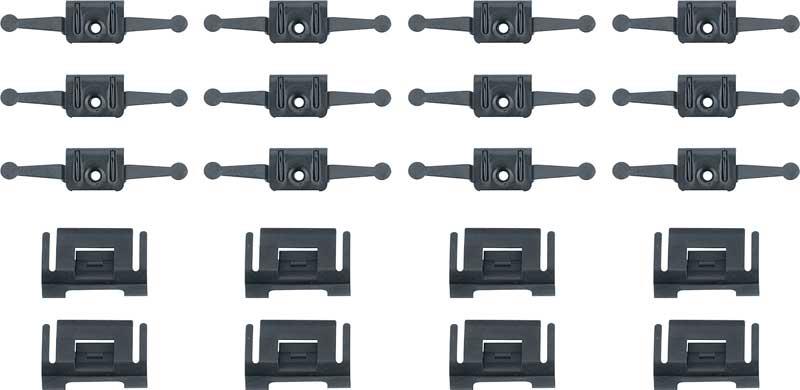 Convertible Boot Well Molding Hardware