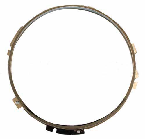 Headlamp Inner Retaining Rim, Stainless Steel