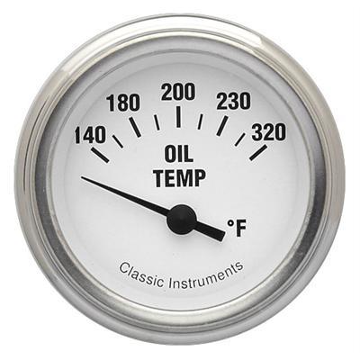 Oil temperature, 54mm, 140-320 °F, electric