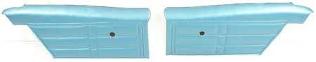 1966 IMPALA & SS 2 DOOR COUPE BRIGHT BLUE PRE-ASSEMBLED REAR PANELS